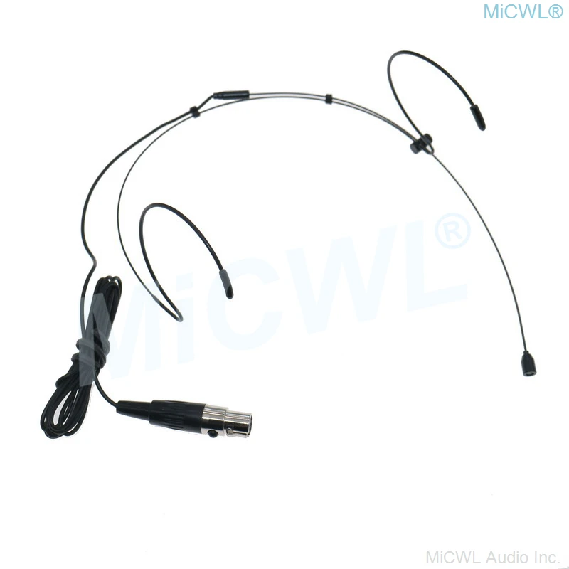 Beige Black Omnidirectional earset Headset Microphone for Shure UR24D ULX SLX GLX Wireless Mics System TA4F mini 4Pin inout