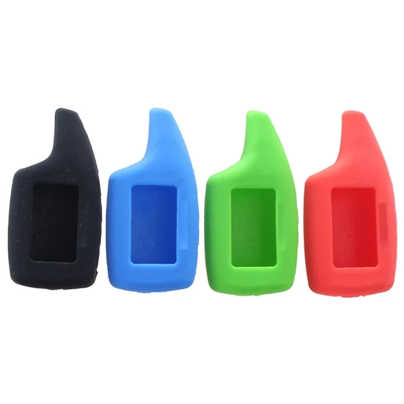 

Silicone Cae Key Case Key Rings for Scher-Khan Magicar 5 6 MR300 M902 M903 M5 Two 2 Way Car Alarm LCD Keychain Key Rings