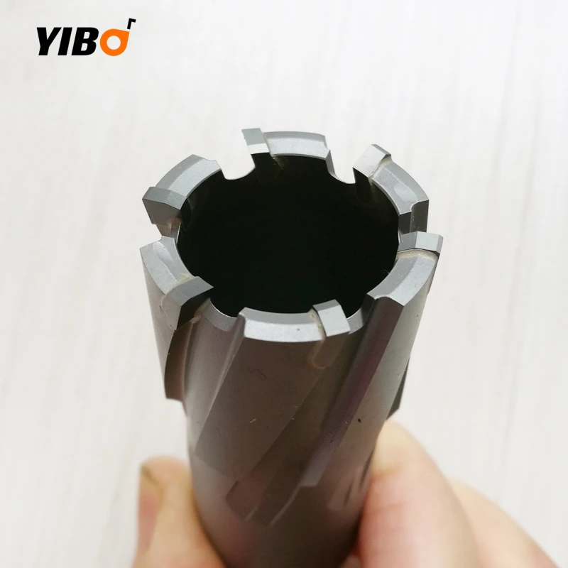 22*50mm Hard Alloy Hollow Metal Hole Saw Magnetic Drill Bit Diameter 12-65mm x 50mm TCT Annular Cutter With FEIN Quick-IN Shank