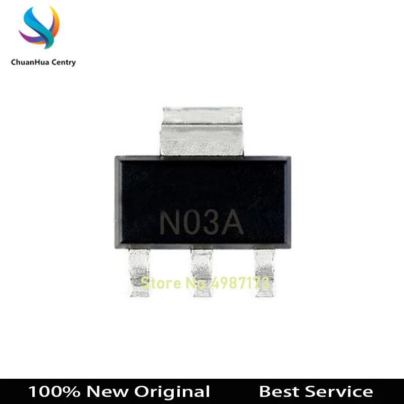 

5 Pcs LM1117MPX-ADJ NO3A SOT-223 100% New Original In Stock