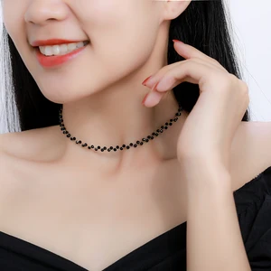 لينا جو-قلادة من الحجر الطبيعي للنساء ، التورمالين ، الفلوريت ، الجمشت ، قلادة اليد ، مجوهرات للحفلات ، الزفاف ، هدية فاخرة أعلى 5 مبيعات للهدايا التذكارية JW - رقم 4