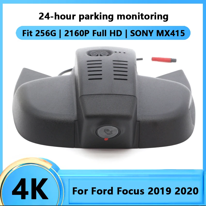 

Car Driving Video Recorder DVR Control APP Wifi Camera For Ford Focus 2019 2020 Full HD 2160P Night Vision Registrator Dash Cam