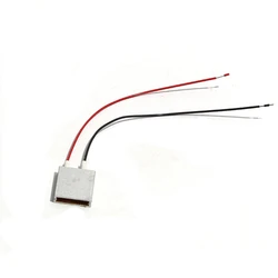 12V PTC Heating Element Thermostat 25*20*5mm Constant Temperature 50-140 Degree PTC Heater Aluminum Shell