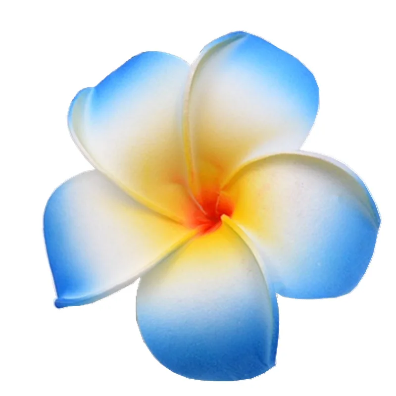 10Pcs Foam Hawaii Aritificial Flowers For Wedding Party Decoration Plumeria Flowers DIY Scrapbook Fake Flower Home Decor