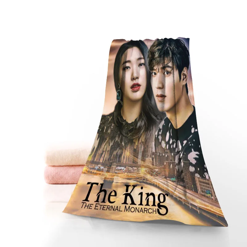 

New The King Eternal Monarch Towels Microfiber Bath Towels Travel,Beach,Face Towel Custom Creative Towel Size 35X75cm,70X140cm