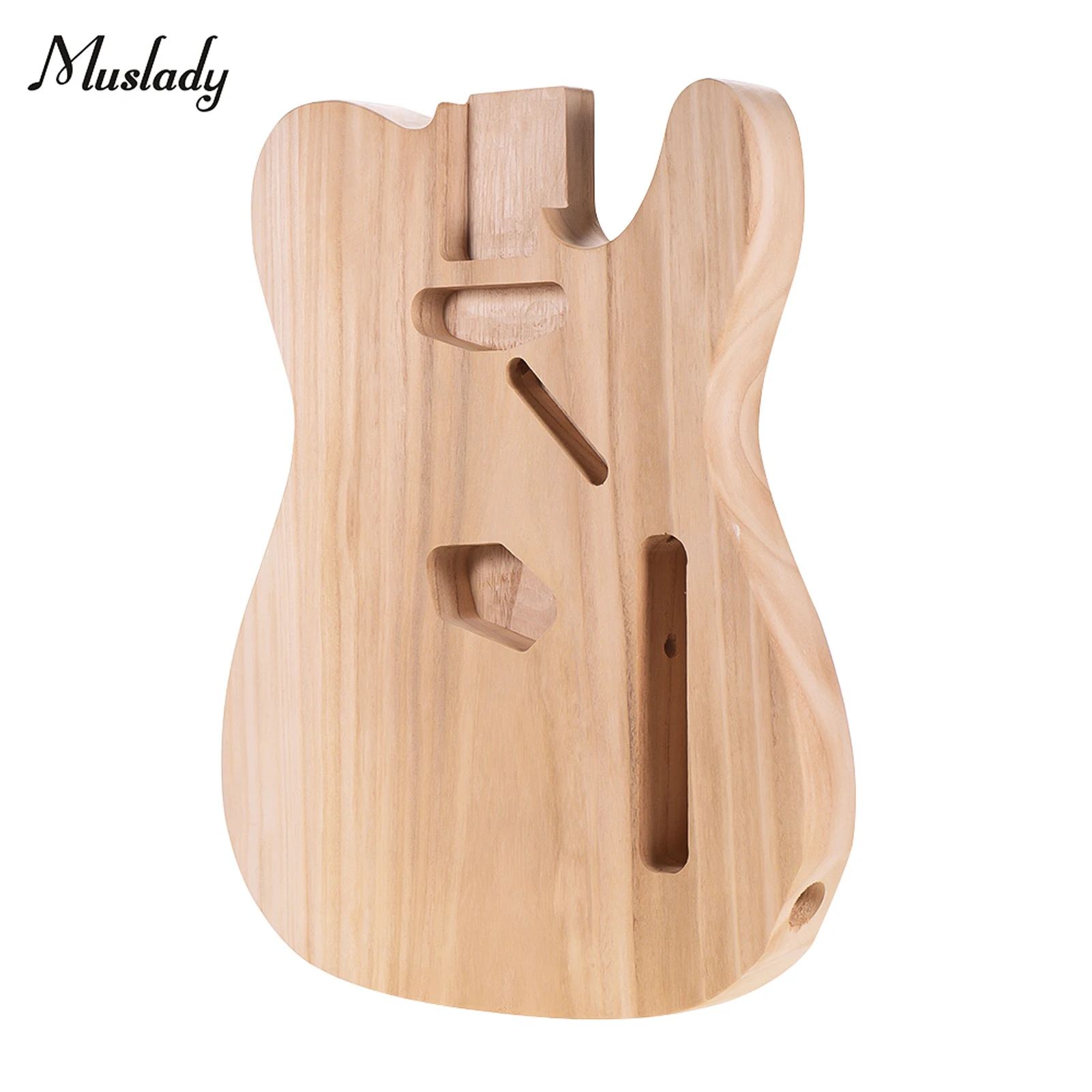 

T02 Unfinished Electric Guitar Body Sycamore Wood Blank Guitar Barrel Electric Guitars DIY Parts