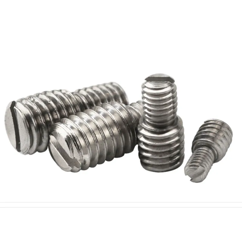 M3/M4M5/M6/M8/M10/M12 stainless steel 304 Converter Reducing Bolt Camera Adapter Conversion screw Double slotted Heads Screw1236