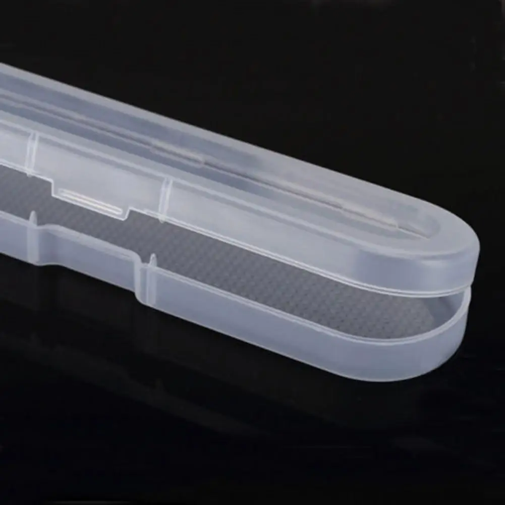 인기 상품!!! 플라스틱 투명 긴 보관 상자, 뚜껑 컬렉션 컨테이너 케이스 포함