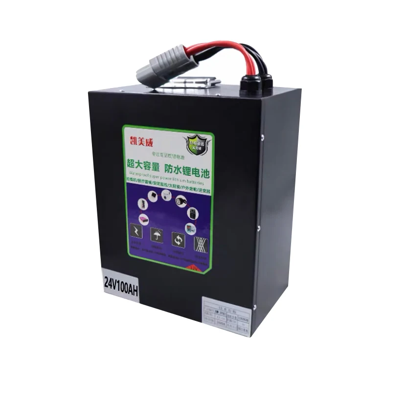 customize 24v lifepo4 battery bank 50ah 100ah lithium ion battery Pack lifepo4 boat deep cycle batterie with bms