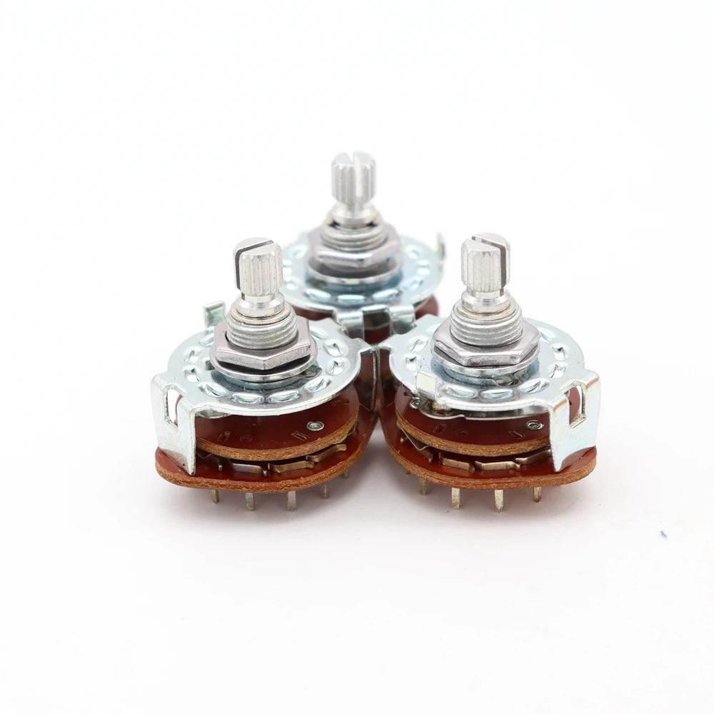 

1pcs Chrome Guitar pot Audio Tone Switch Control Guitar Potentiometers