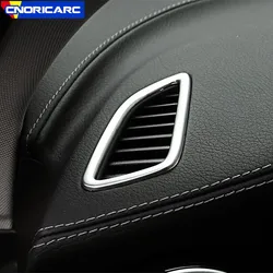 Car Dashboard Air Conditioning Outlet Frame Decoration Sticker Trim For Mercedes Benz C Class W205 GLC X253 2015-20 Accessories