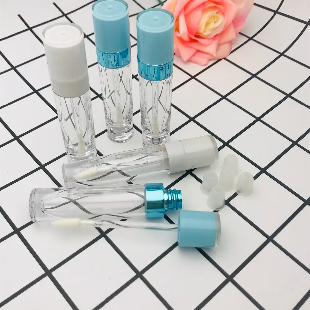 Direkt vom Hersteller: 5ml 8ml Leere Lipgloss-Tuben, Klare Lipgloss-Flaschen in Pink, Schwarz, Nachfüllbare DIY-Kosmetikverpackungen – Detail 18