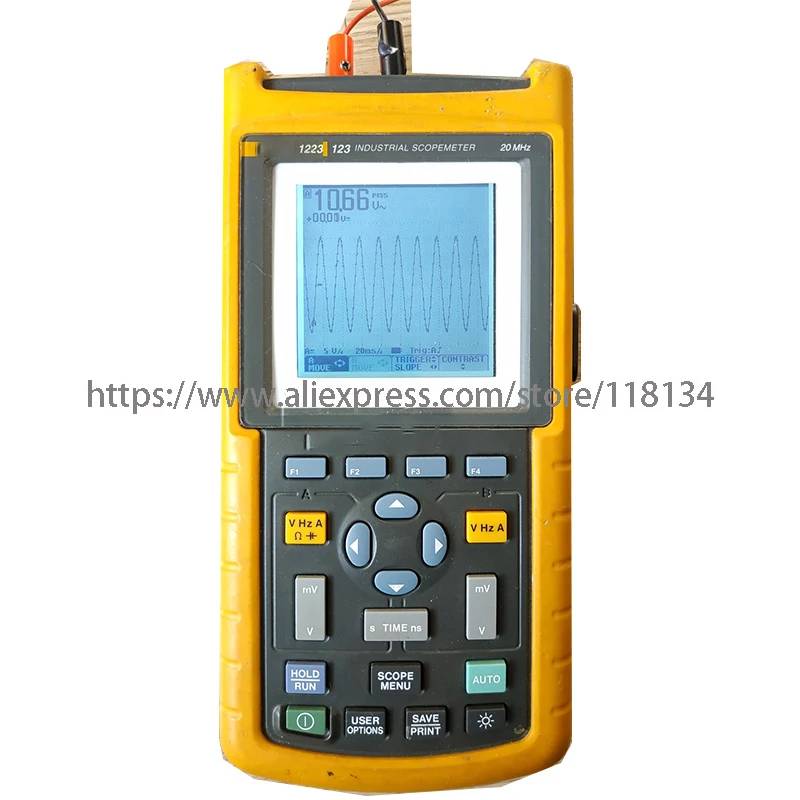 Imagem -03 - Ecrã Lcd para Fluke Compatível Fluke 123 124 43b 123 124 125 Novo