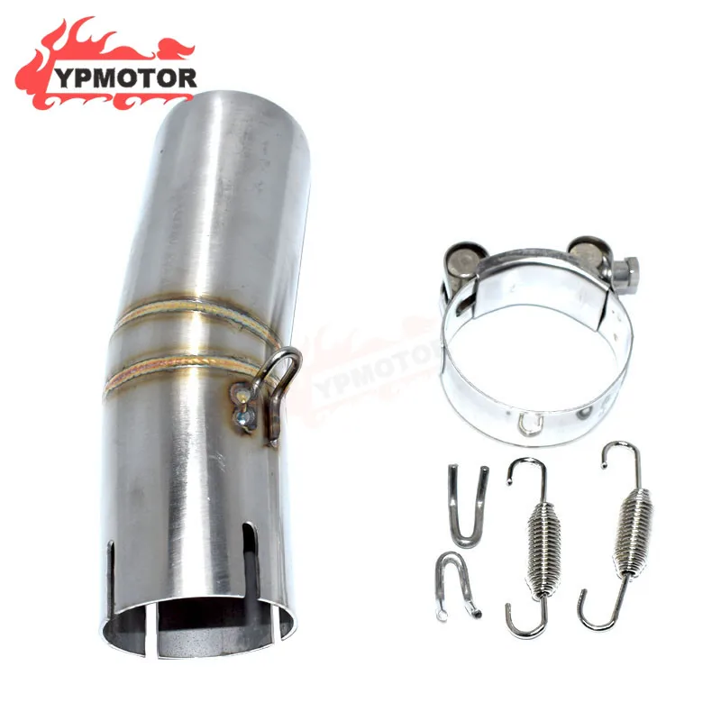 CRF1000 Sport Bike Motorcycle Slip On Middle Exhaust Pipe Mid Link Connection Muffler For Honda Africa Twin CRF1000L 2016-2019