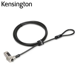 Kensington Original N17 Combination Laptop Security Lock for Dell Devices 1.8m Carbon Steel Cable Anti-Theft K68008