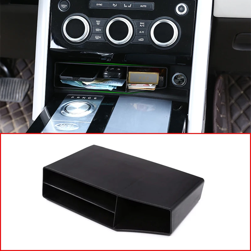 Plastic Central Console Multifunction Storage Box Phone Tray For Land Rover Discovery 5 LR5 2017 Car-Styling Accessories