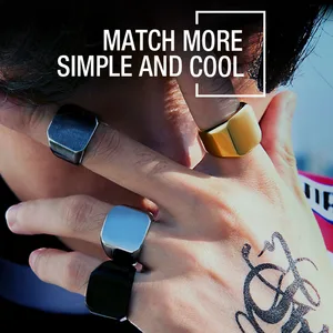 316L Edelstahl -Motorradfahrerring, neues Geschäft mit hohem Polieren, fester Farbschmuck 10 Hauptverkaufs -Top -Läden Schmuck - №10