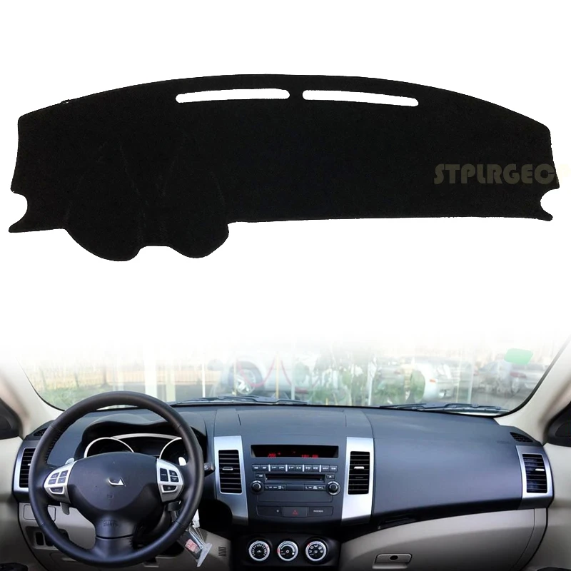 for Mitsubishi Outlander 2007 2008 2009 2010 2011 2012 2nd Gen Dashboard Cover Protective Pad Car Accessories Sunshade Carpet