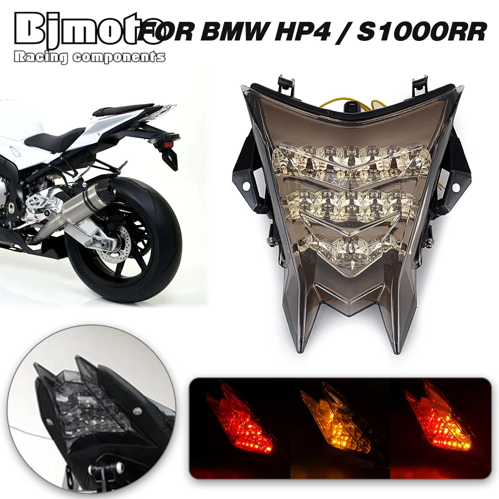 For BWM S1000RR S1000R HP4 2014 2015 2016 Tail Light Turn Signal Light blinker LED Brake Lamp S1000 R RR Motorcycle scooter ATV