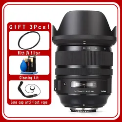 Sigma 24-70mm F2.8 DG OS HSM | Art Lens for Canon Nikon