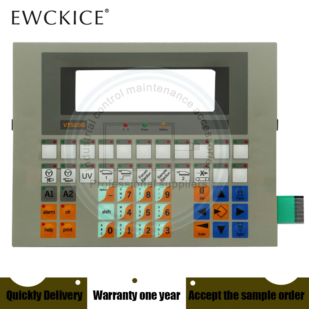

Новинка VT520G VT520G000 VT520G 000 HMI PLC мембранная клавиатура переключателя клавиатуры