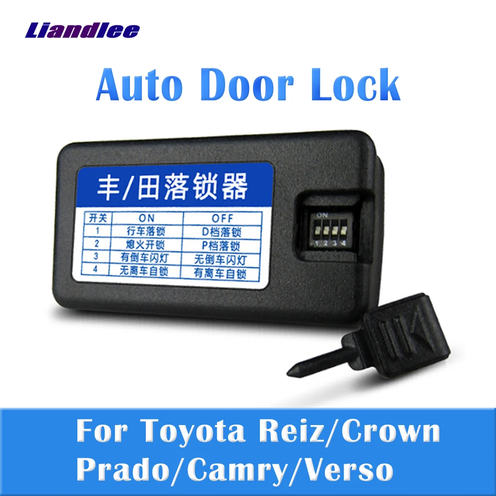 Car OBD Window Door Auto Lock Decoder For Toyota Corolla Levin RAV4 Lifter Latch Adapter Electronics Accessories