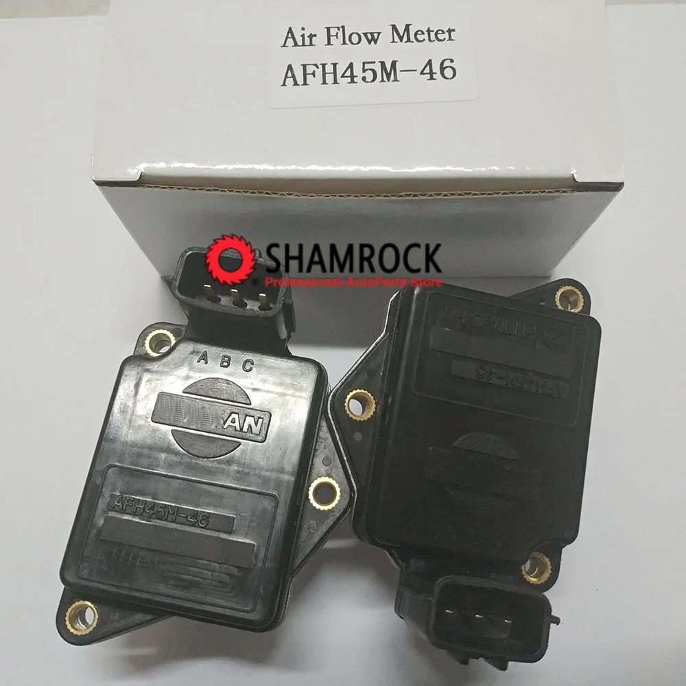 Mass Air Flow Meter MAF Sensor OEM AFH45M46/AFH45M-46/1611973C00/1611973C0A for 1991 1992 1993 1994 Sentra 100NX 1.6L Sunny 2PCS