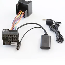 Adaptateur audio Bluetooth 5.0 entrée AUX pour BMW, E60, E61, E63, E64, E87, E88, E81, E82, E90, E91, E92, E93, appel téléphonique mains libres