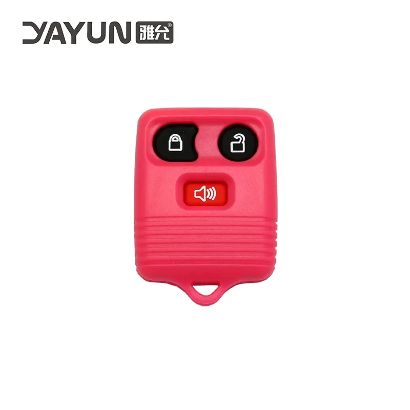 YAYUN ForFord 2+1 Buttons pink Remote key fob shell wholesale price