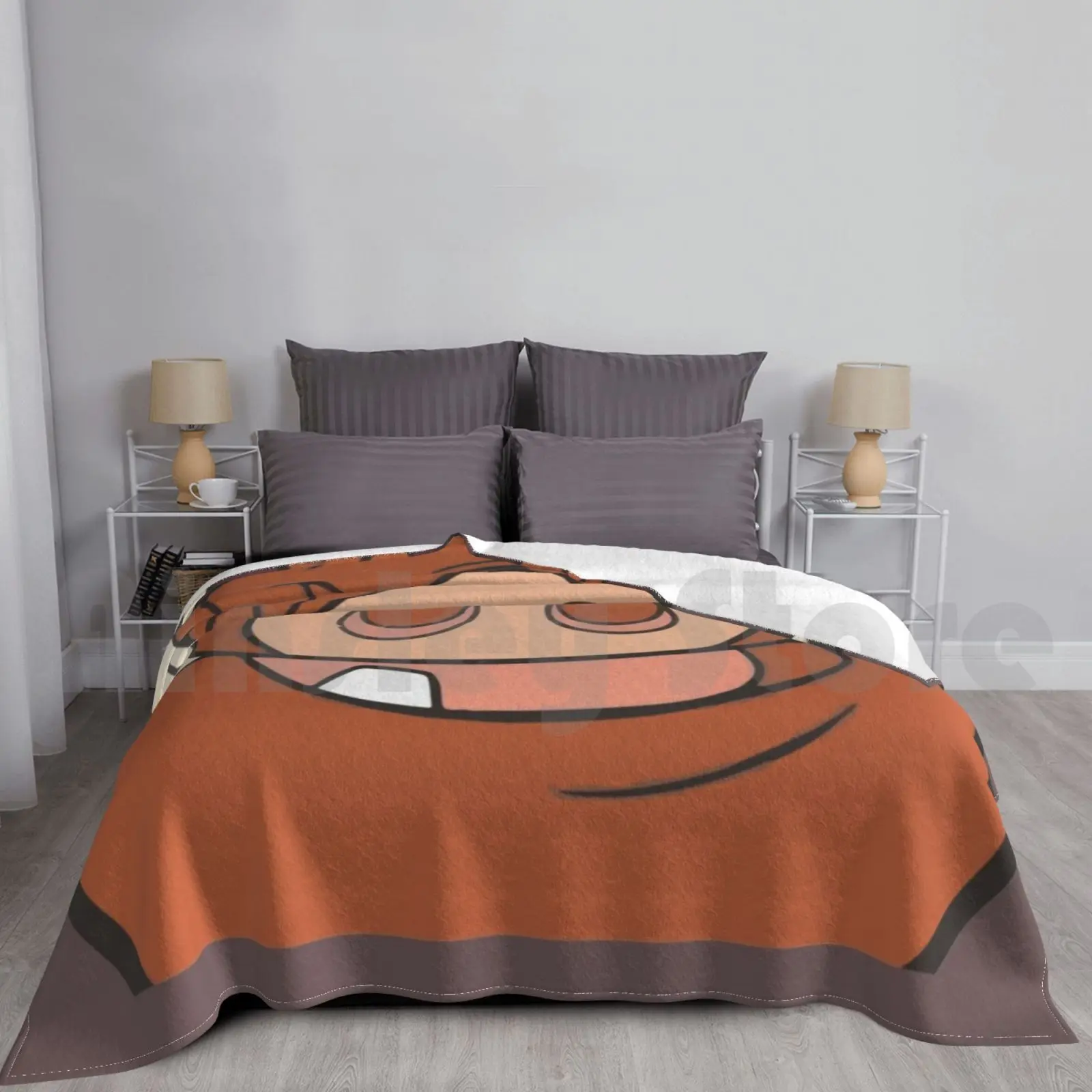 Pumba No Worries Blanket For Sofa Bed Travel Pumba Face Lion King Funny No Worries Fun Humor Simba Timon Pig