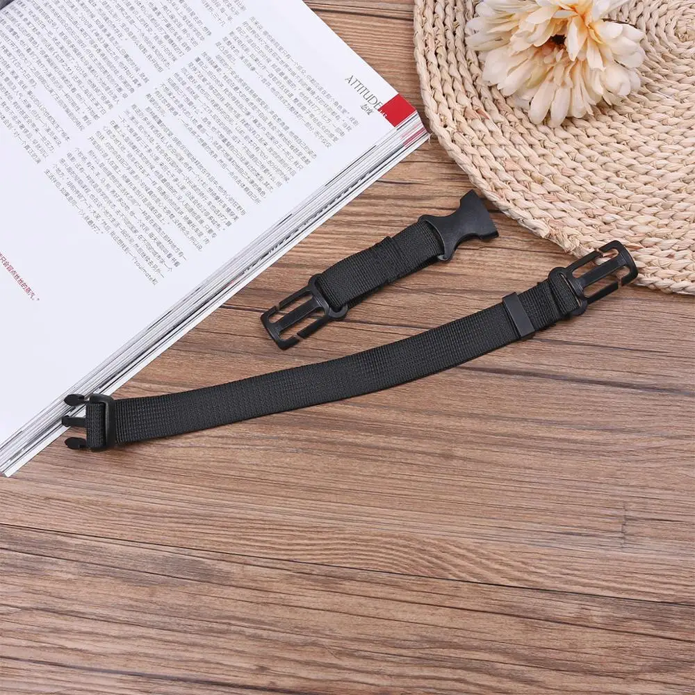 1Pcs Sternum Straps Adjustable Elastic Nylon Webbing Fastener Tape Anti Slip Bags Backpacks Shoulder Belts Durable Fixing Buckle