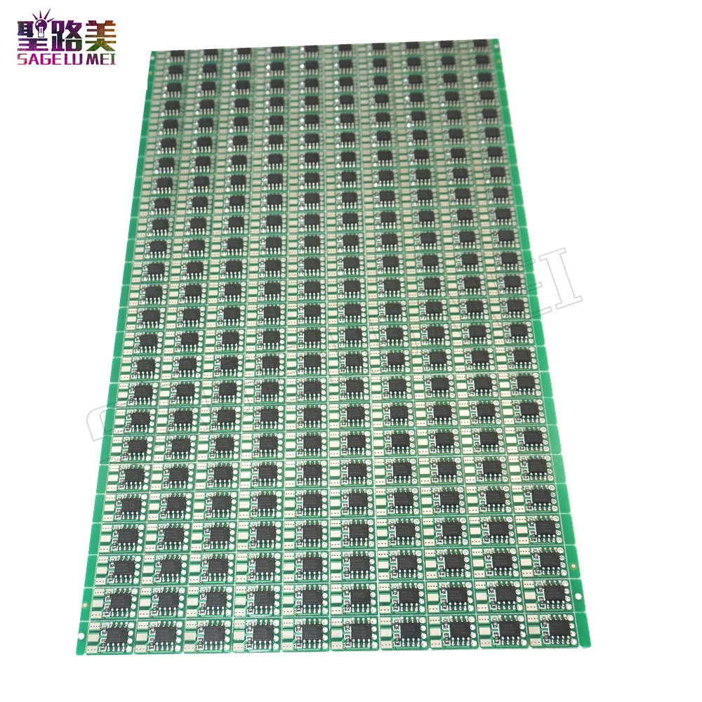 Бесплатная доставка 100 шт. DC5V DC 12V WS2811 Печатная плата PCB Square Making WS2811 Светодиодный пиксельный модуль IC Chip Световая лента