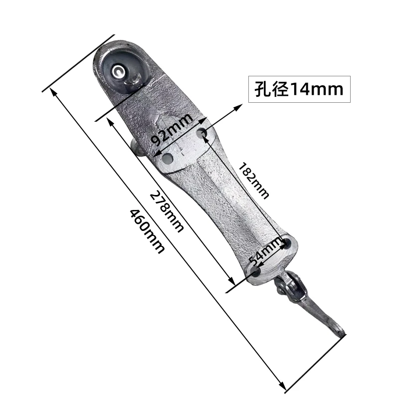 3500 Kg 50mm  Trailer Electric casting Coupling Hitch Coupler W/N brake level parts accessories