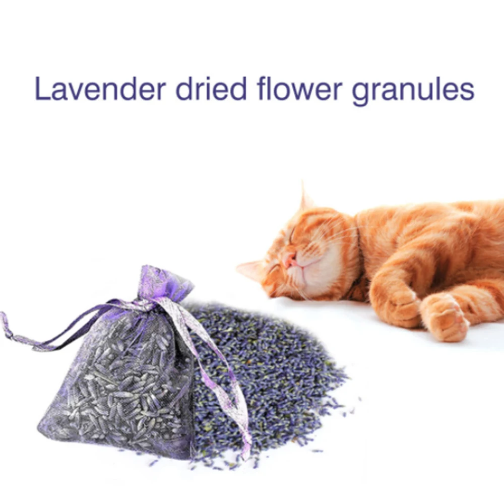 12pcs Lavender Scented Sachets Bag For Closets Drawers Durable Multi-purpose Filled With Naturally Dried Lavender Flower Buds