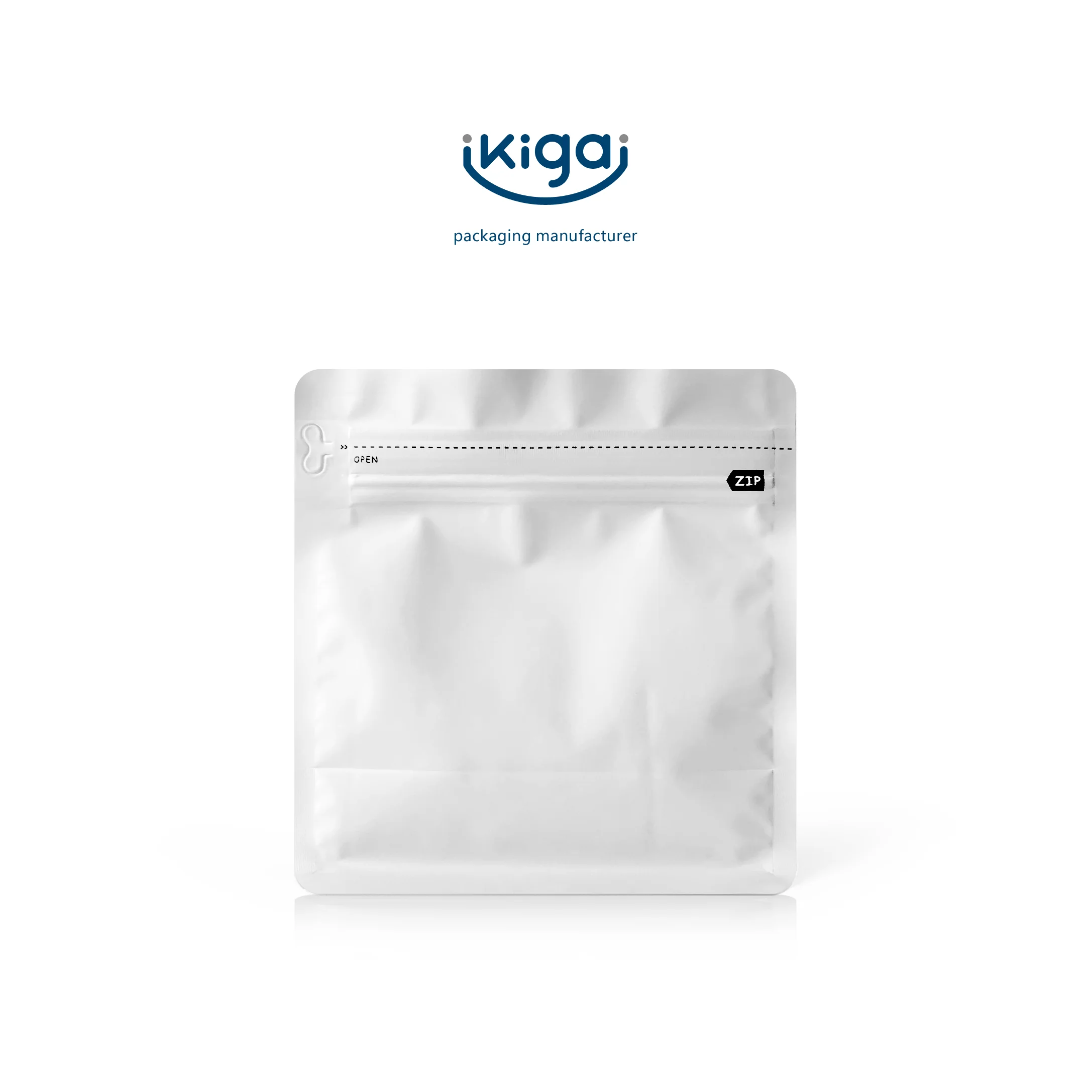 Coffee Packaging - 1/2 LBS Flat Bottom Pouch With Zipper&Valve Food Tea Bean Powder Candy Packaging Bag