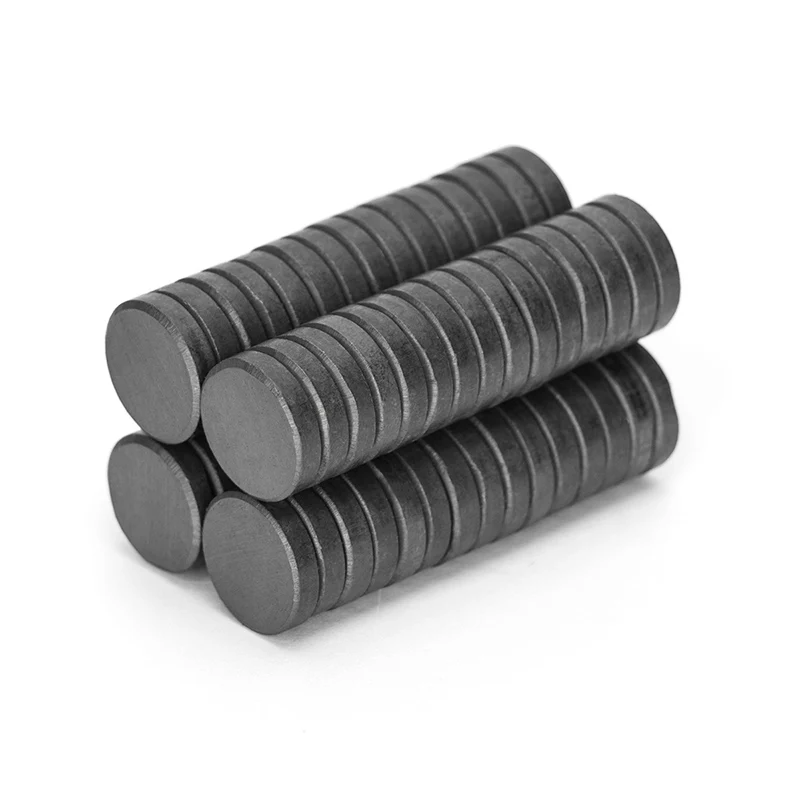 10x3 10x4 10x5 15X3 15X4 15X5mm Black Small Round Magnet Fridge Ferrite Magnet  Round Speaker Magnet Permanent Magnet