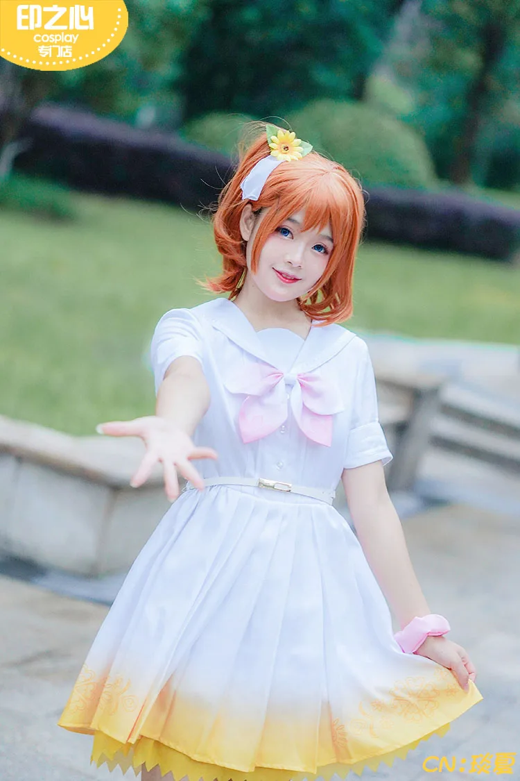 

Anime Love Live A song for you! you you! Kousaka Honoka Cosplay Costume Lolita Dress
