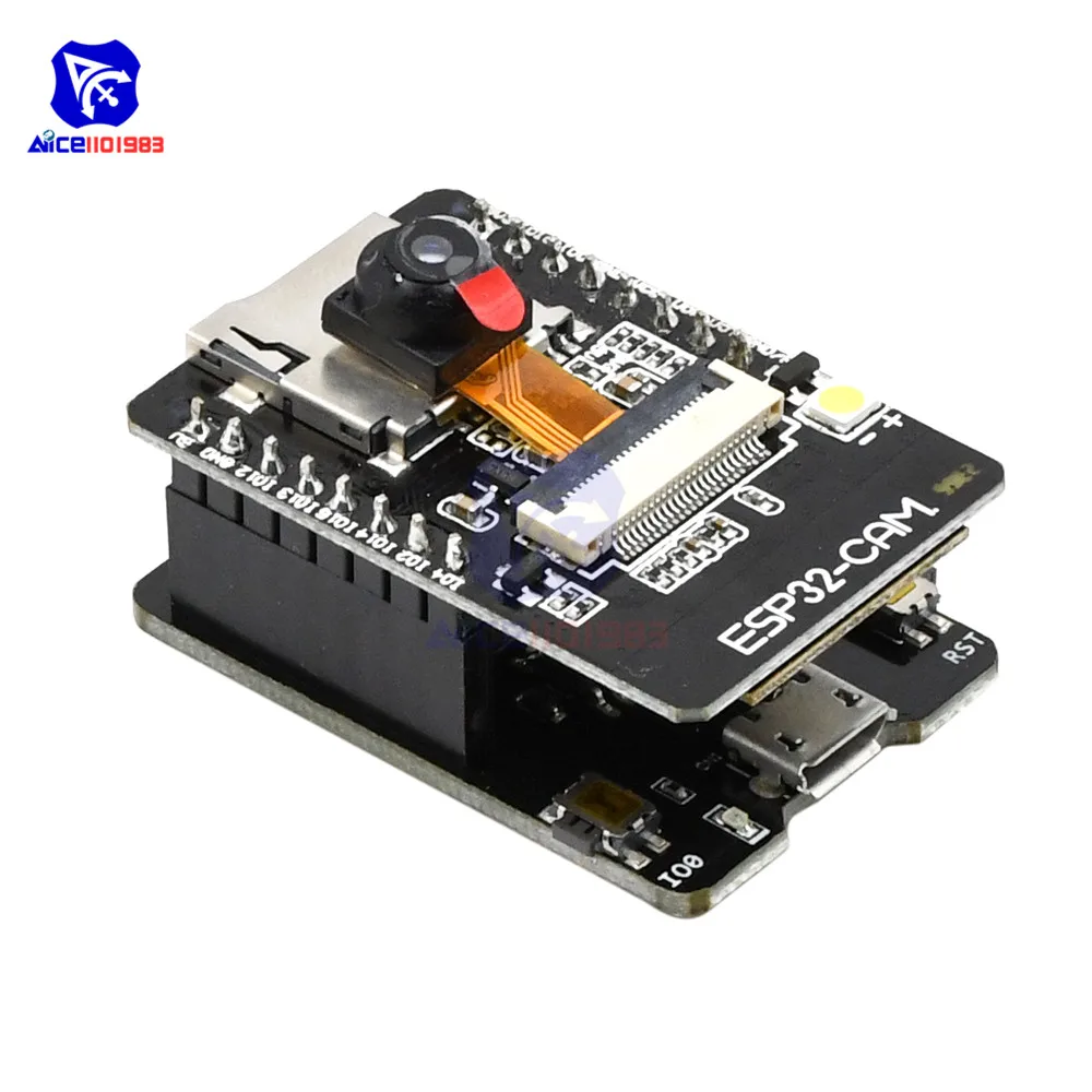 Diymore ESP32-CAM-MB ch340g usb serielle ESP32-S drahtlose wifi bluetooth ov2640 2mp kamera unterstützung foto/video antenne für arduino