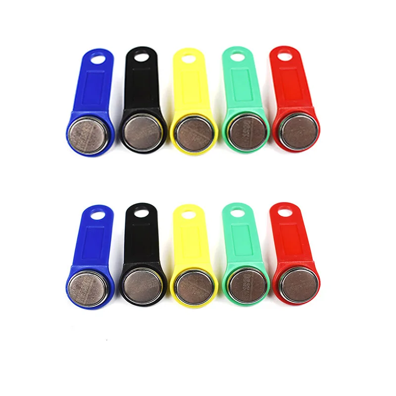 10pcs RW1990 Rewritable RFID Touch Memory Key IButton for Copy Dallas Keys Cards