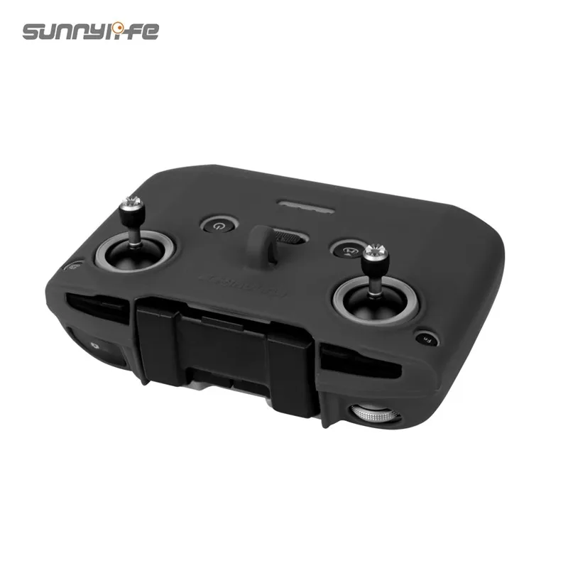 Sunnylife MINI 2 Silicone Case with Strap Remote Controller Scratchproof Protector Cover for Mavic Air 2/Mini 2 Accessories