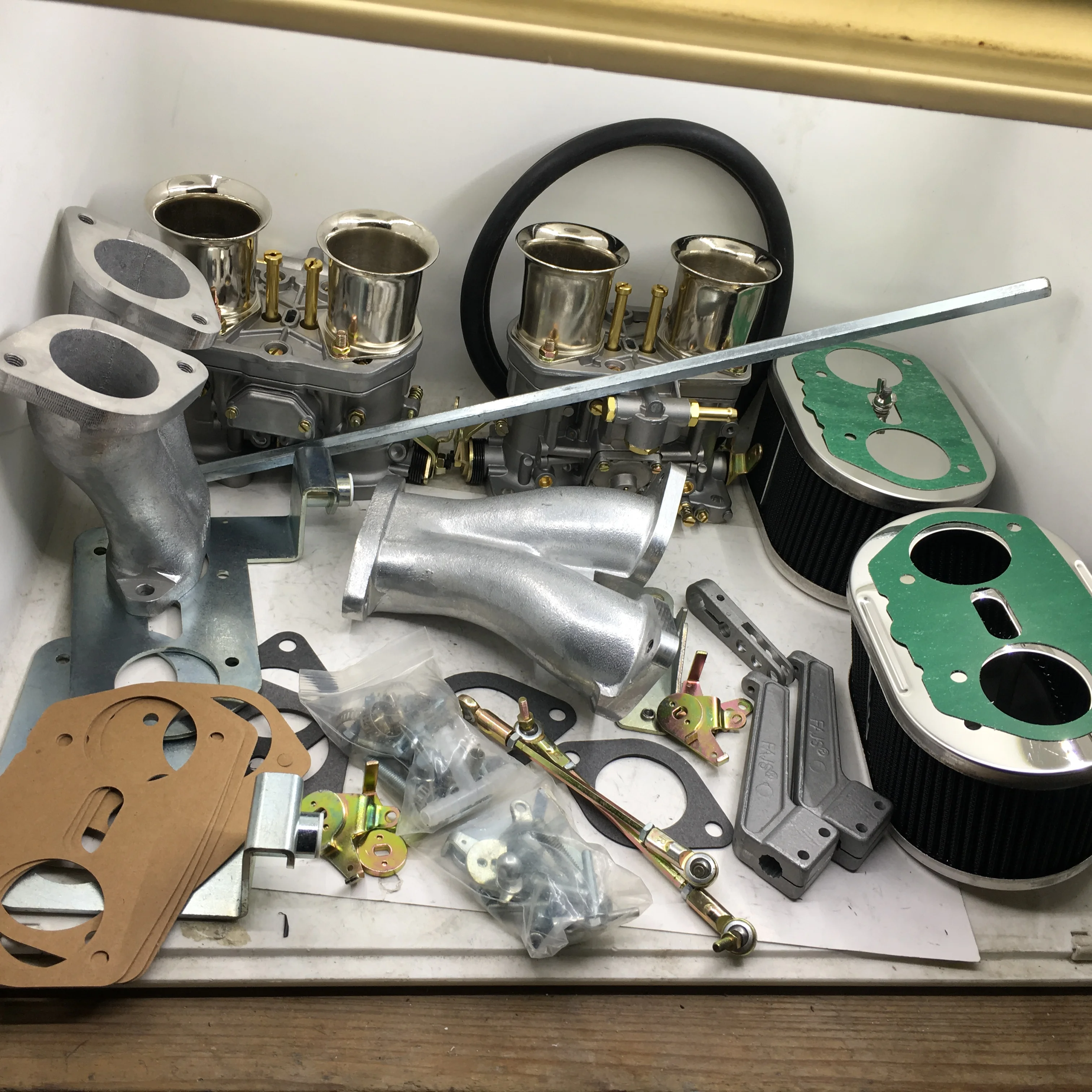 SherryBerg carburettor carb conversion kit for VOLKSWAGEN VW 40 IDF DUAL PORT TWIN 40IDF ECON KIT K1317 FAJS WEBER EMPI