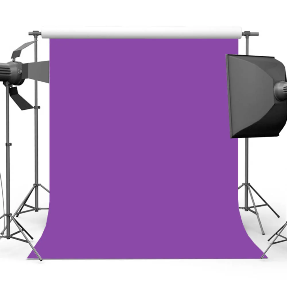 

MOCSICKALight Purple Background Pure Color Photo Backdrop for Photography Booth Studio Folded MW-186