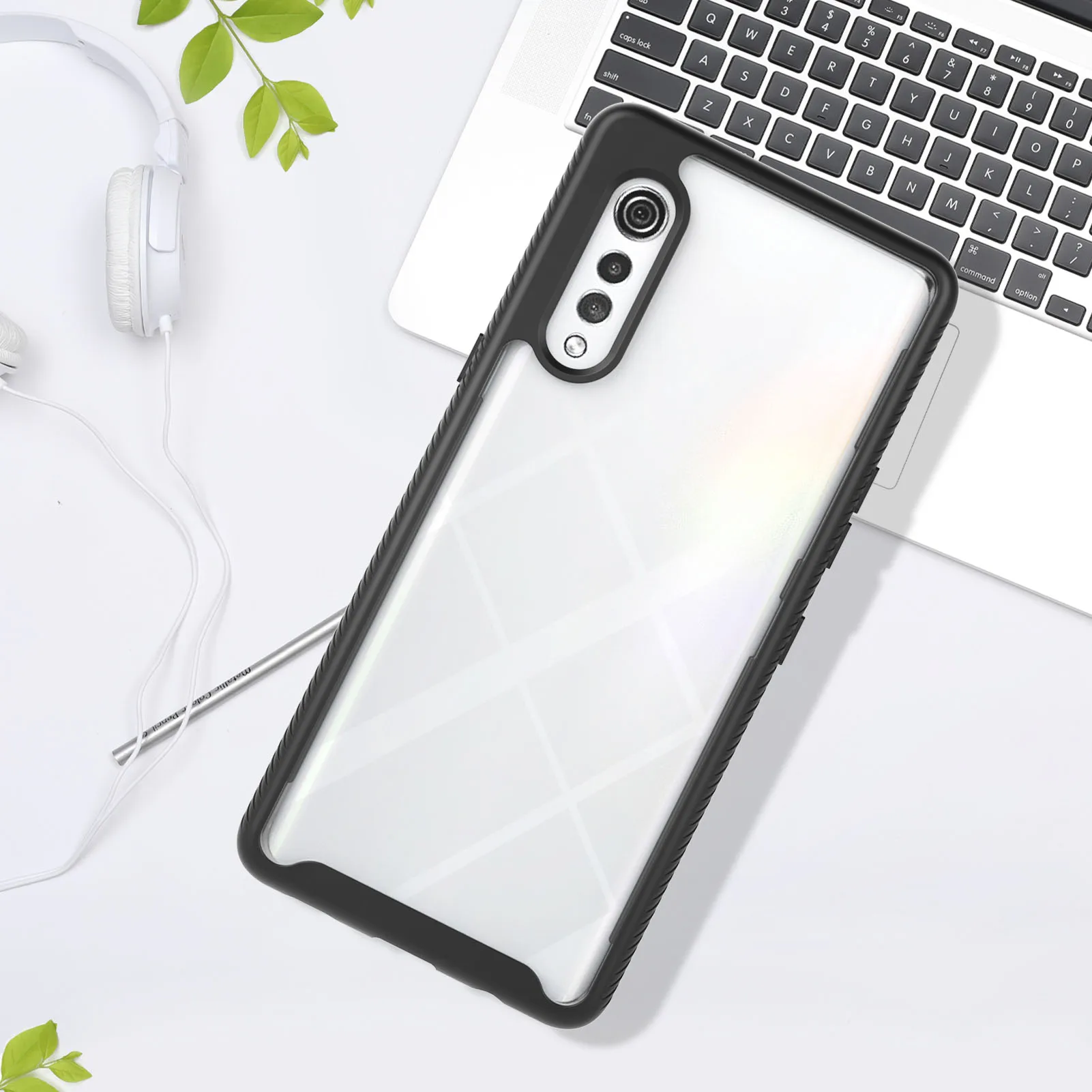 Hybrid Rugged Armor Shockproof Phone Case For LG Velvet 5G G9 V60 G8 V50s G8X ThinQ Soft TPU Frame Transparent Back Cover Fundas