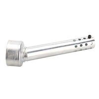 1PC 48mm Motorcycle Exhaust Muffler Baffle End Can DB Killer Silencer Muffler elbow