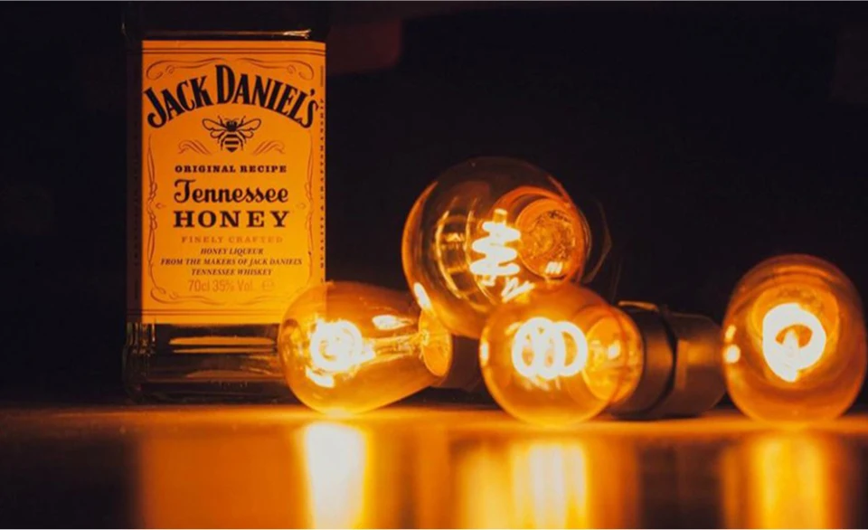 Retro dimmbare LED Edison Glühbirne E27 3W Gold Spiral-Filament ST64 G125 Ampoule LED Lampe Glühbirne Kronleuchter Dekorative Beleuchtung – Detail 3