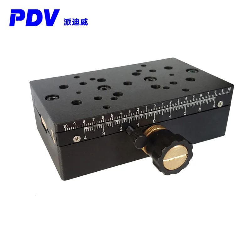 PT-SD103P عالية الدقة الدقة مرحلة الترجمة دليل النزوح منصة X-محور المسمار الشريحة