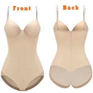 Feine Seideformung für Frauen, formell Bauchunterwäsche, sexy Dessous, monochromes Body, weich und weich, schwarz und nackt 12 Hauptverkäufe Nude Seidenbluse - №9