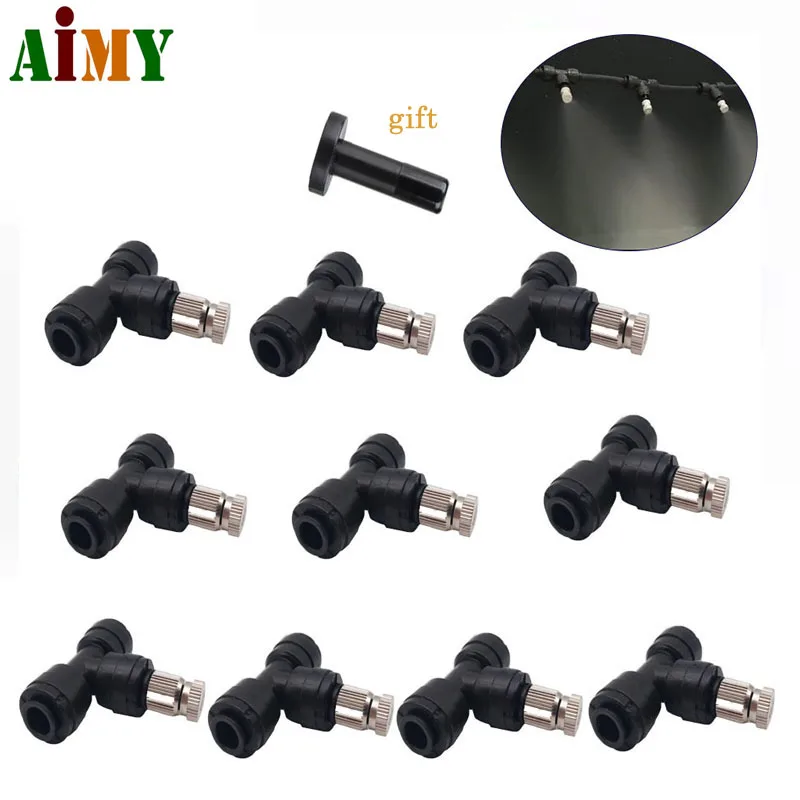 

Low Pressure Atomization Nozzles Water Connector Sprayer Nozzles For Outdoor Patio Mist Humidification and Cooling System