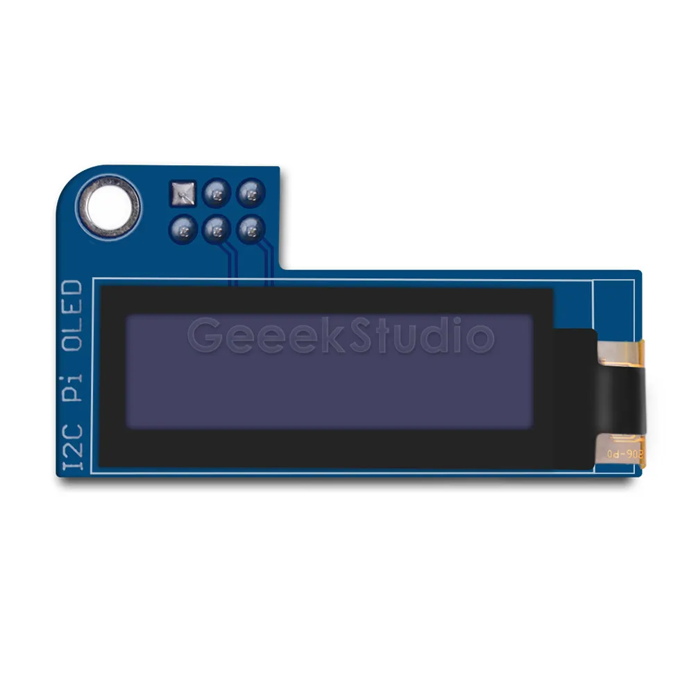 0.91 inch OLED Screen Module 128x32 individual OLED pixels Support I2C Protocol for Raspberry Pi 4 B