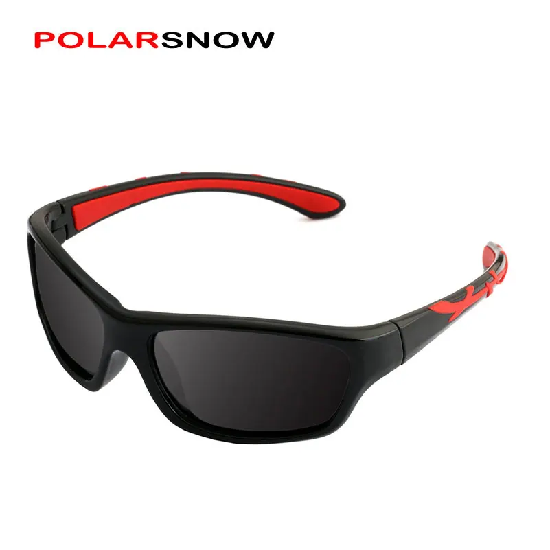 

POLARSNOW 2024 New Sunglasses Polarized Brand Designer Sport Children Sun Glasses Baby Eyeglasses Oculos De Sol